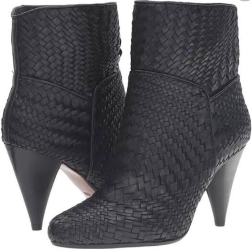 DEREK LAM Leather Bootie BRAND NEW
